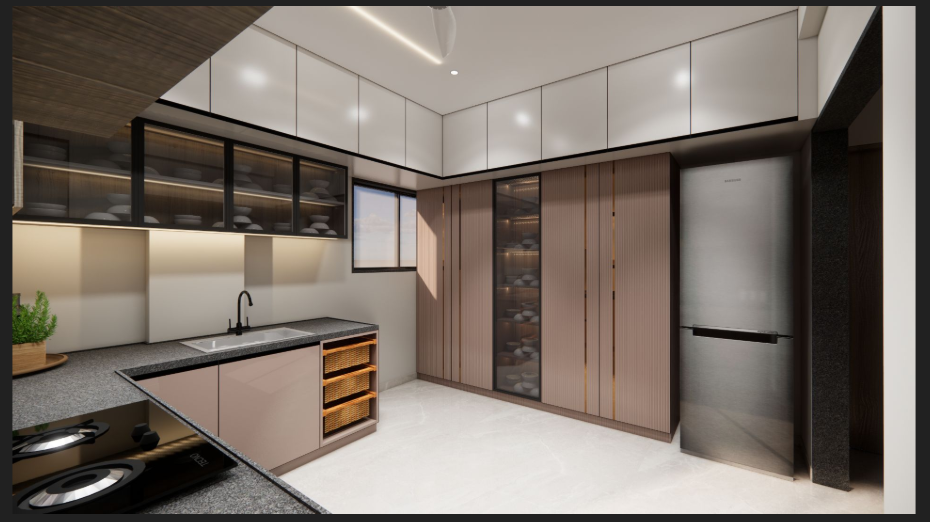 Sable Sir kitchen 3D design